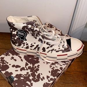 Converse Brain Dead Egret/Black/French Roast